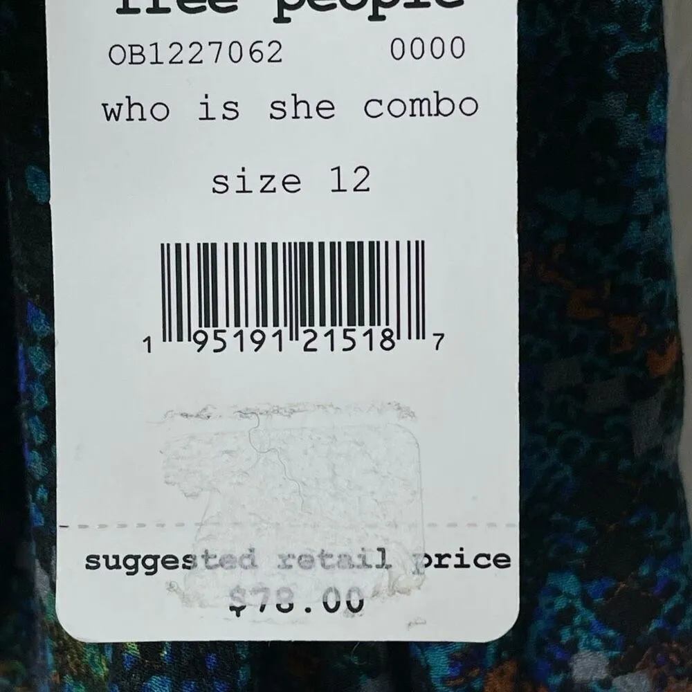 NWT Free People Saturday Sun Mini Skirt (Who Is She) - 12 - Image 12