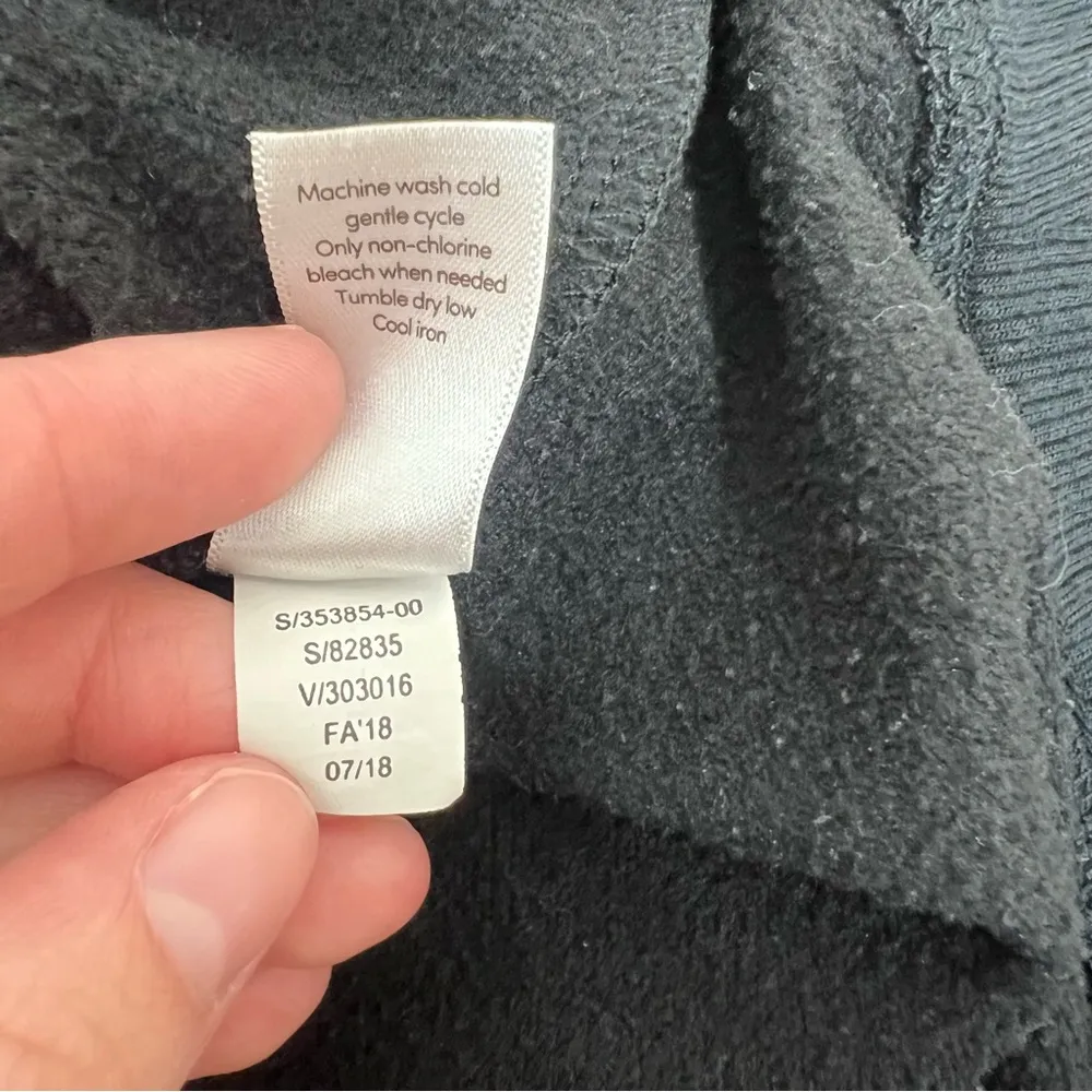 Athleta Black Modal Criss Cross Hoodie - Image 12