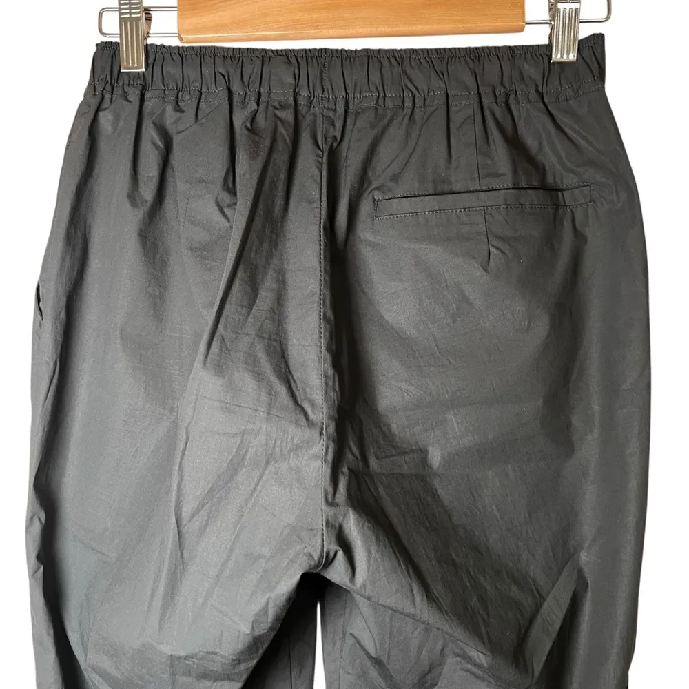 Lis Lareida Women’s Black Crop Casual Pants Teddy Size 38 (US Medium) Italy Made - Image 4