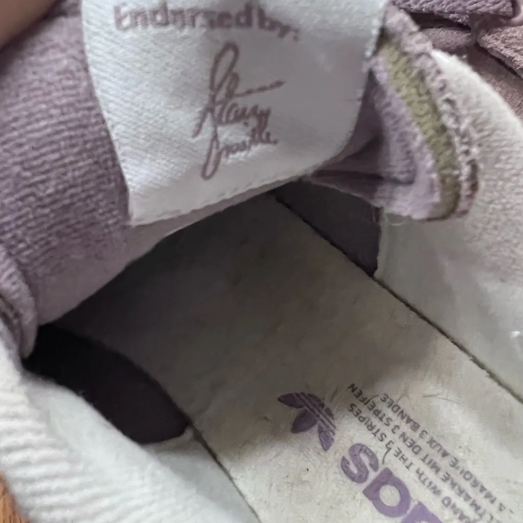 Women Adidas Stan Smith CS Classic Casual Shoe / Purple - Image 3