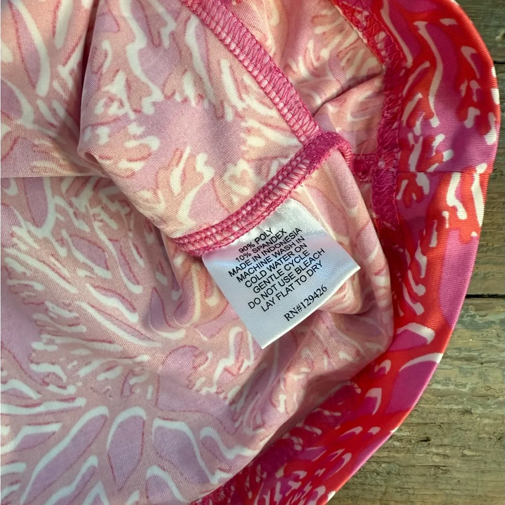 La Mer Luxe Colorful Coral Pull On Flowy Shorts ~ Size Small 💛🍄 Pink - Image 7