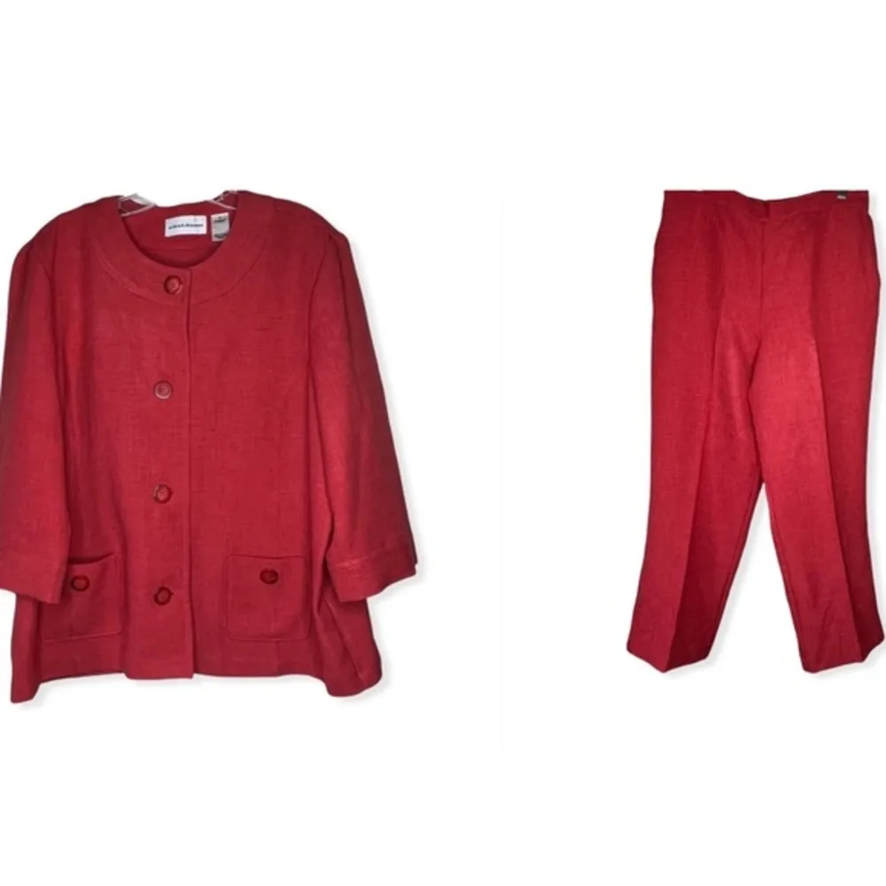 Vintage Alfred‎ Dunner Pants Suit Size 14 - Image 2