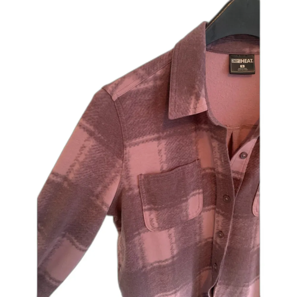 32 Degrees Heat | Ladies Long Sleeve Button Down Flannel Size Small - Image 9