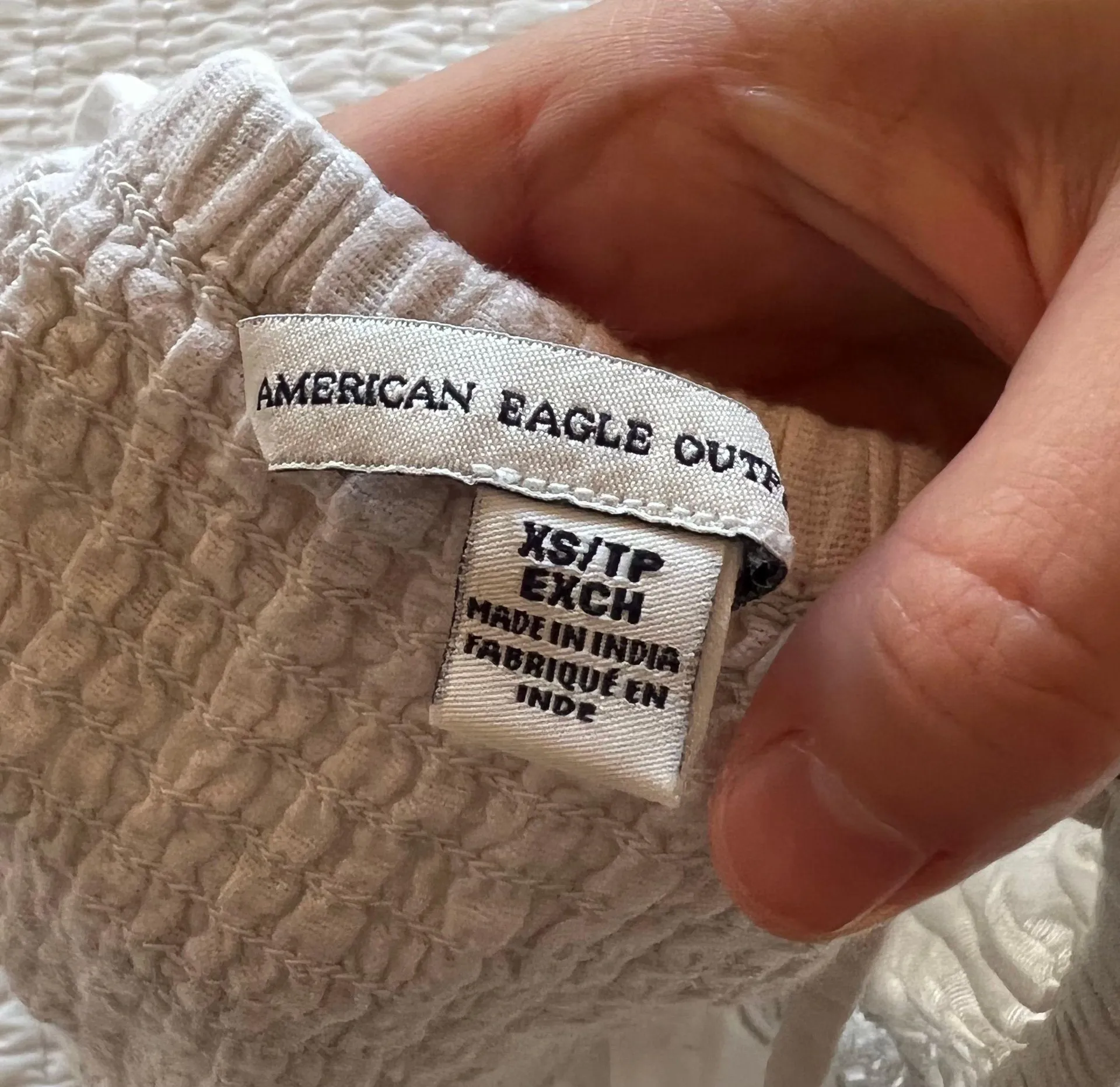 American Eagle Crochet Crop Top  - Image 8