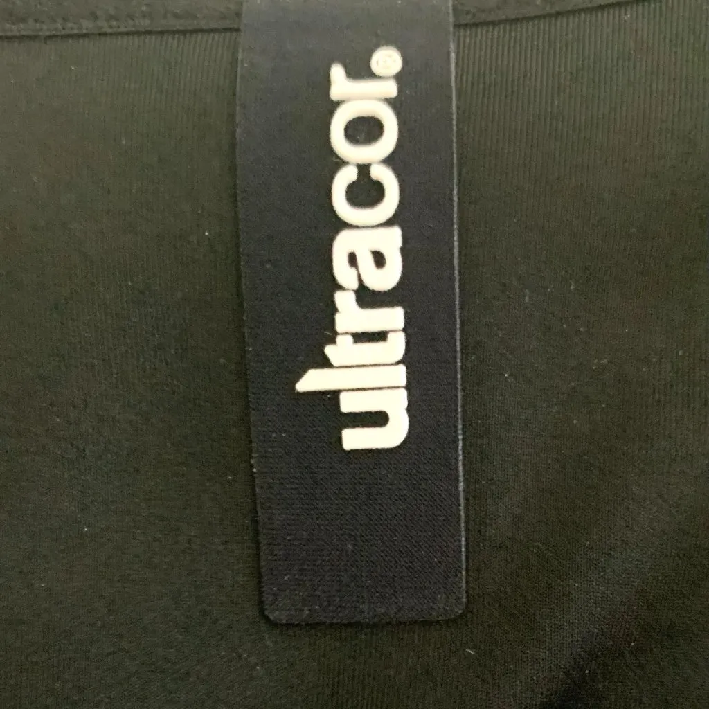 Ultracor Collegiate Glitter Sparkle Stripe Crop Top in Silver Size XS *NWOT* - Image 6