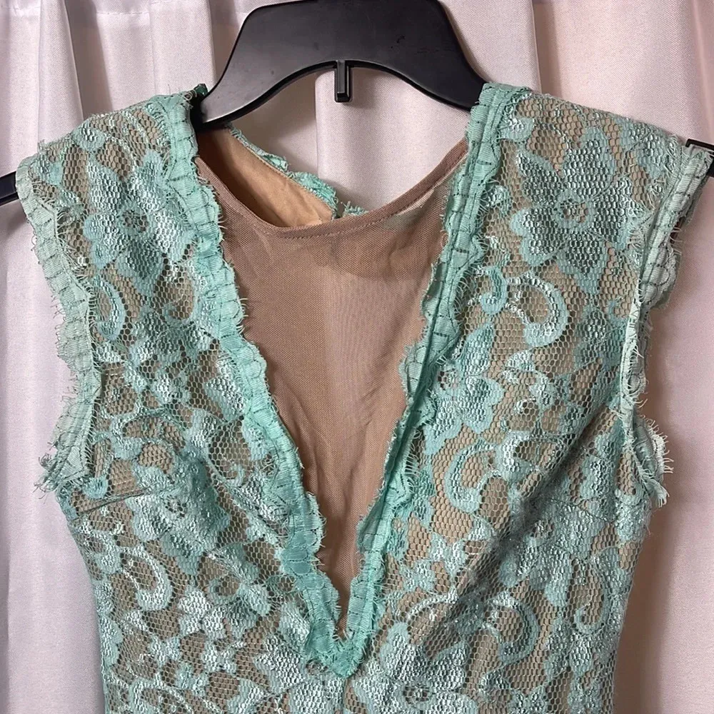 B. Darlin Formal Gown Holiday Tiffany Blue Dress 5/6 - Image 5
