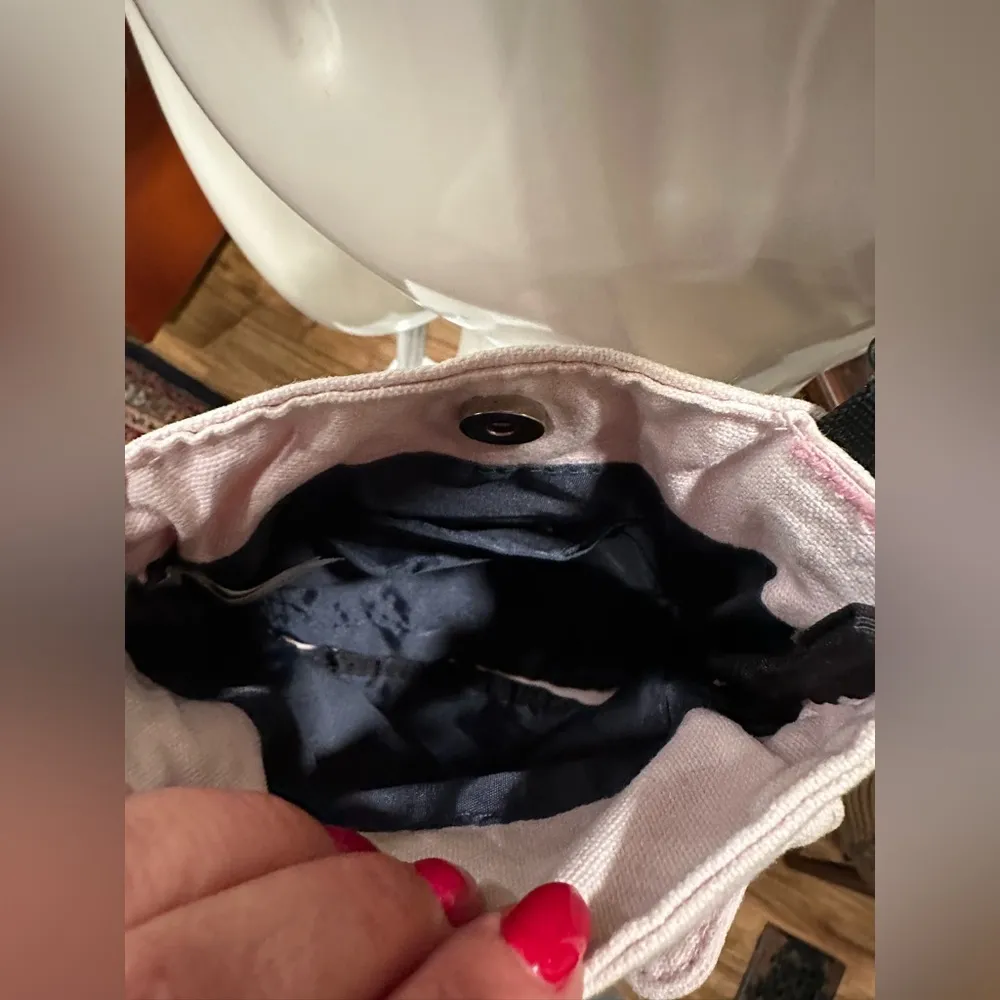 GUC Kavu Keeper FADE Pink Crossbody Canvas Bag Shoulder Strap Sling Purse - Image 6