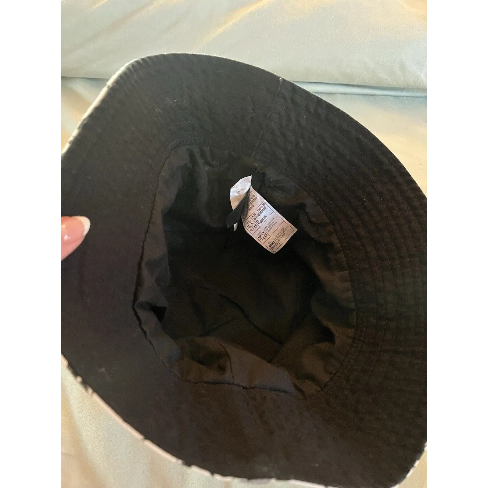 Disney Parks Bucket Hat - Jack Skellington - Faces New Without Tags See Pics - Image 3