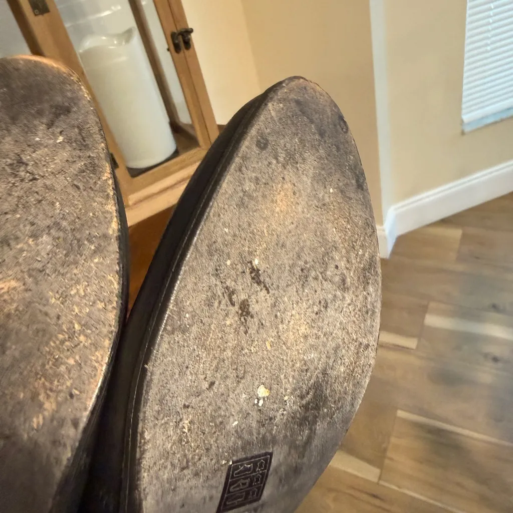 Eileen Fisher Women's  Vero Cuoio Leather Shoes Loafers Size 9 Black Heel - Image 3