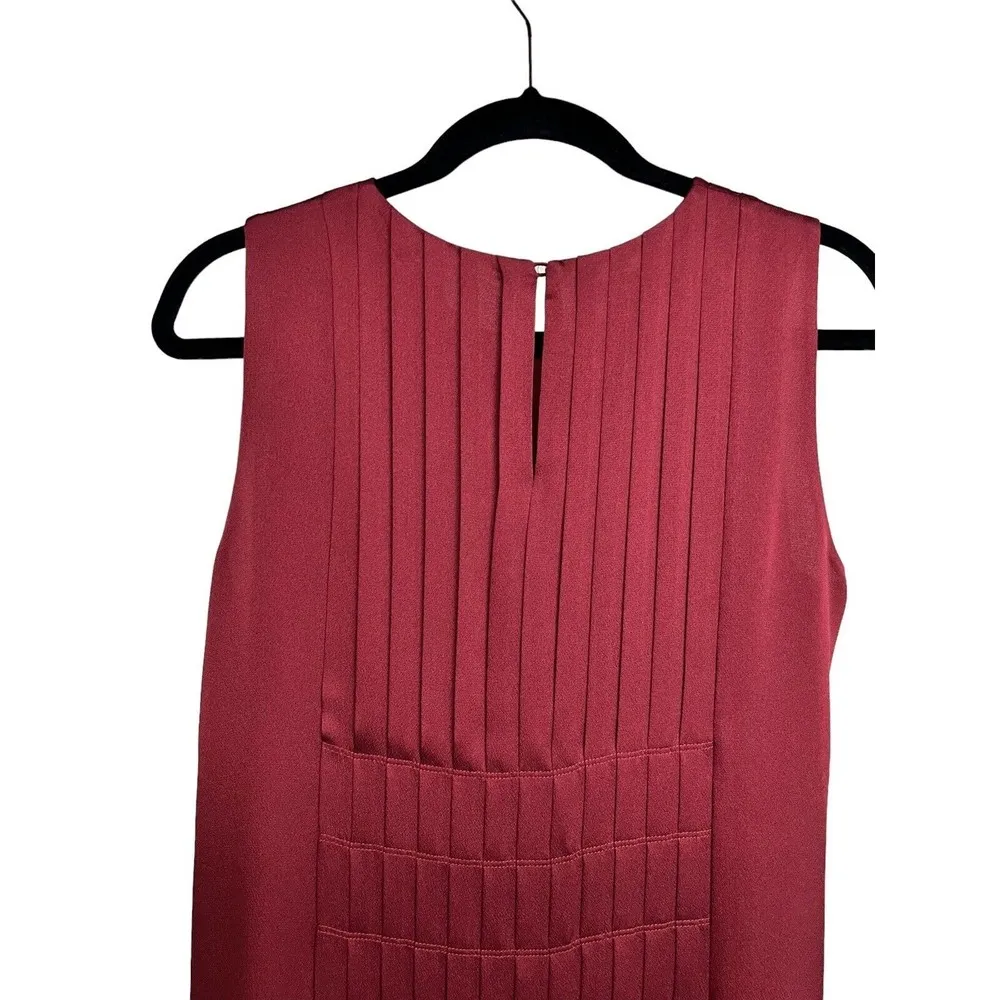 Lafayette 148 New York Sandrine Dress Winter Rose Women's Size Small - Image 8