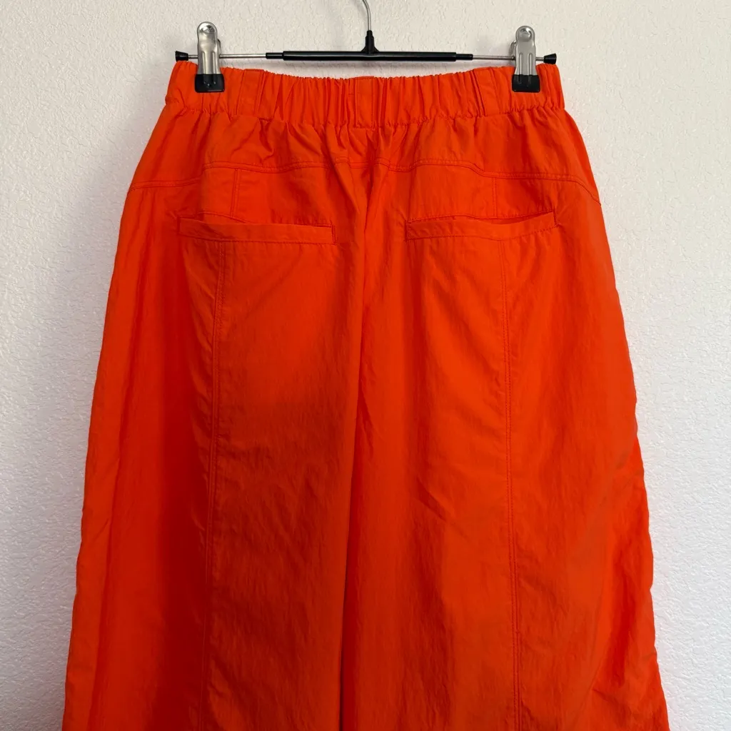 Free People Movement in The Wildflowers Jogger Parachute Pant Small Blood Orange - Image 8