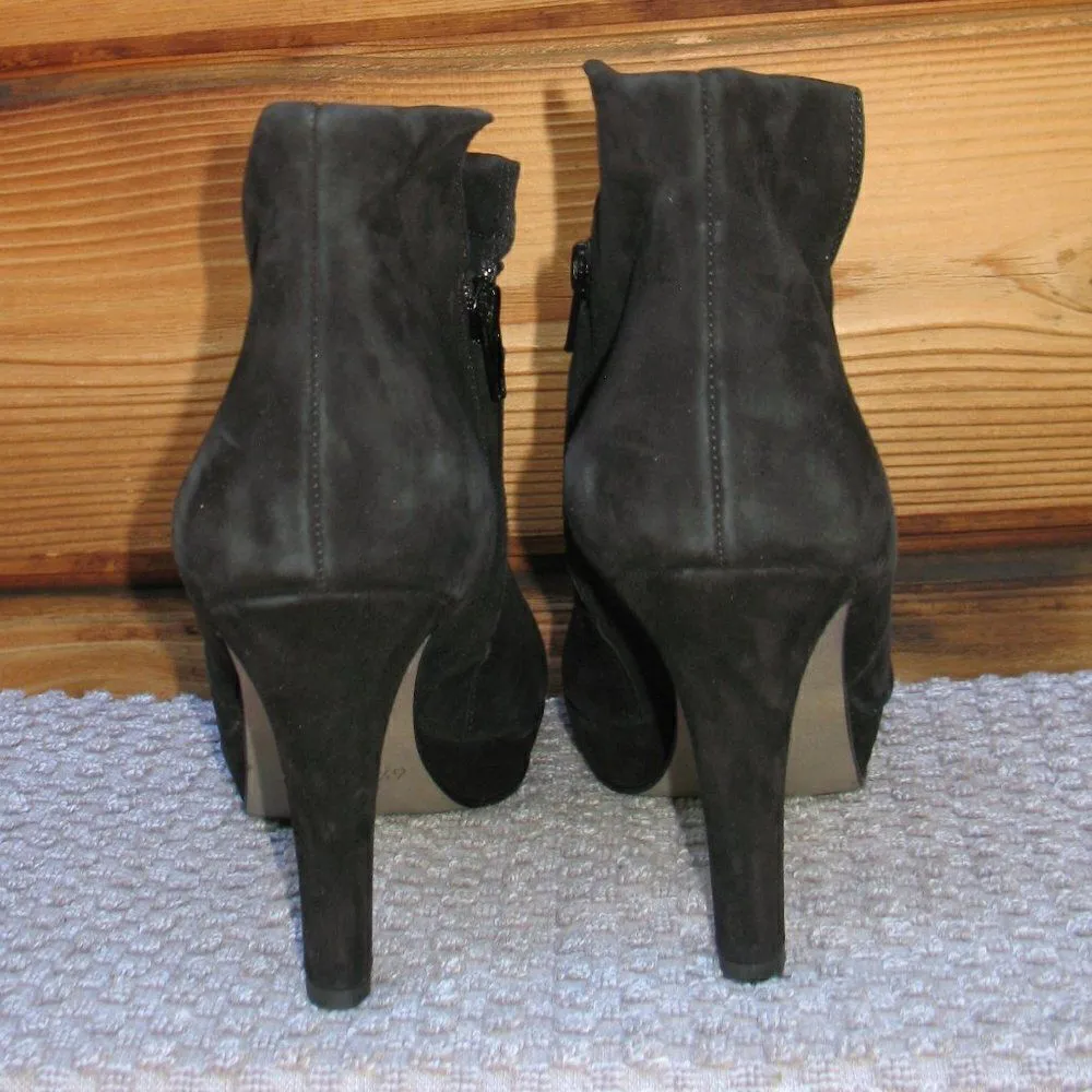 Paul Green Womens 8.5 Black Ankle Platform Booties - Image 6