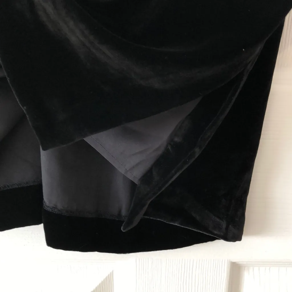 Madewell velvet pencil skirt - Image 5