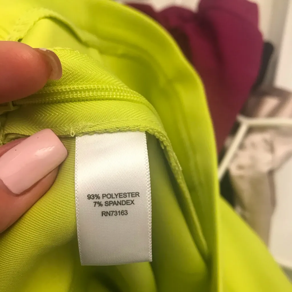 SPENSE PENCIL BRIGHT GREEN SKIRT S - Image 5