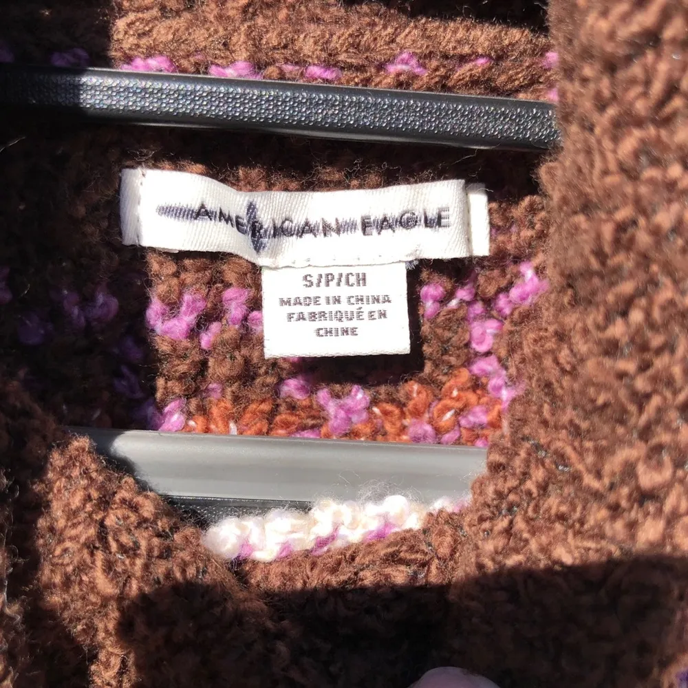 NEW AE Faire Isle Sweatshirt Oversized  Small - Image 9