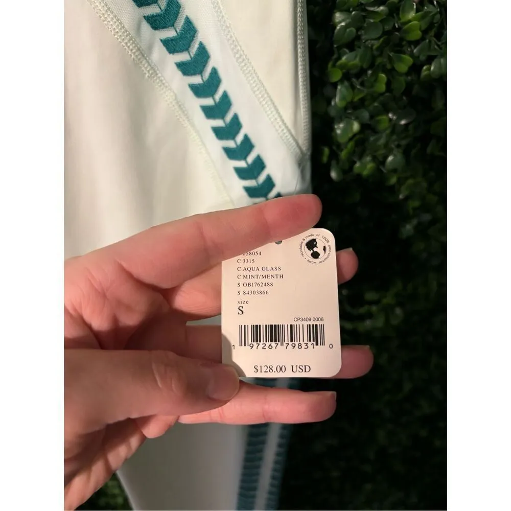 FP Movement Desert Renegade Leggings NWT in aqua glass Sz Small Free People - Image 6