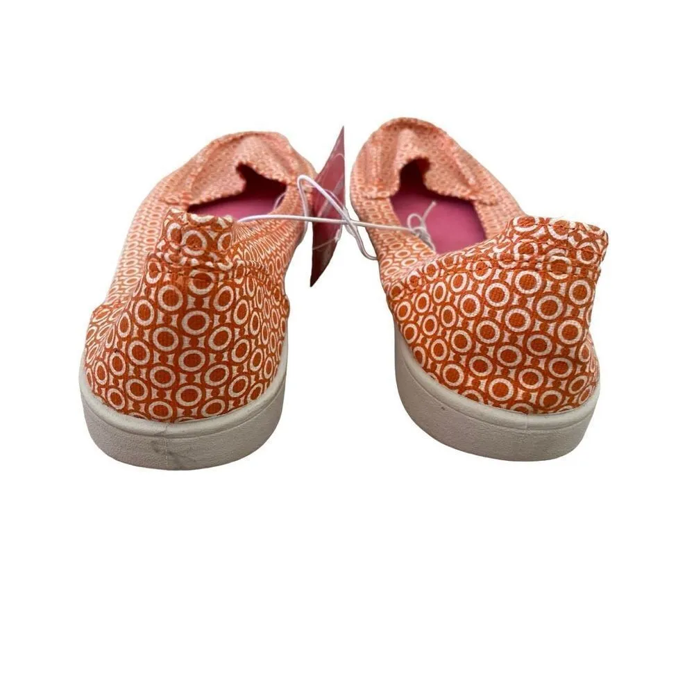 Nwt Faded Glory Women’s 7 Plaid Slip On Tennis Shoes Sneakers School - Image 2