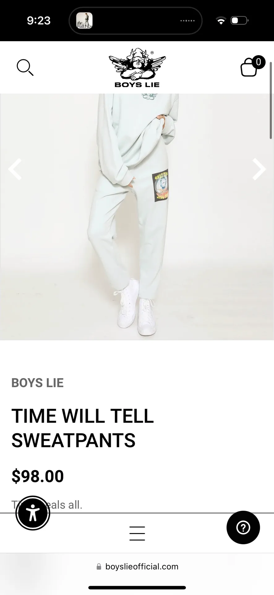 Time Will Tell Sweatpants - Image 3