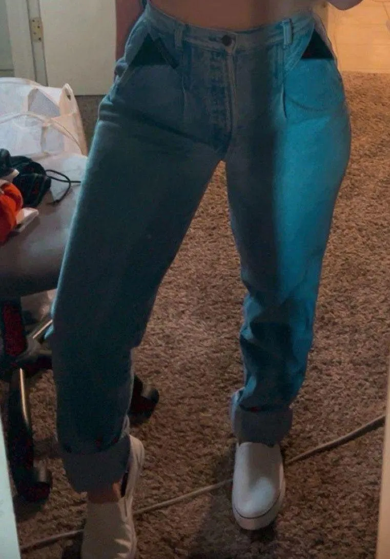 Vtg Western Jeans - Image 2