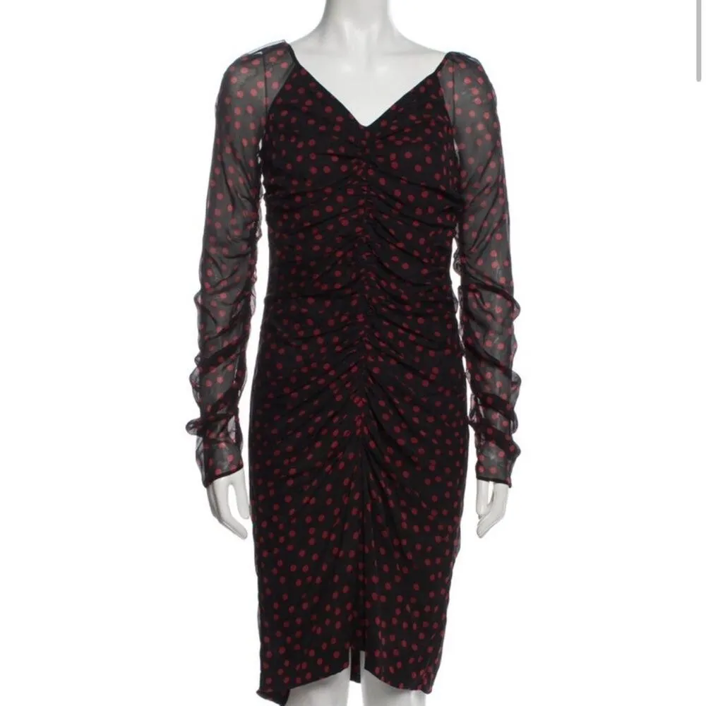 Nwot dolce &gabanna silk polka dot dress - Image 10