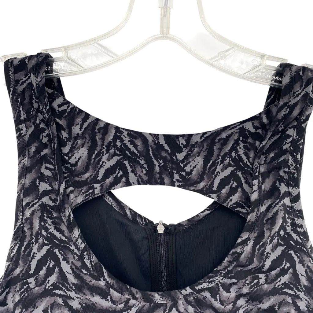 Varley Fay Bra in Dark Mono Zebra - Image 6
