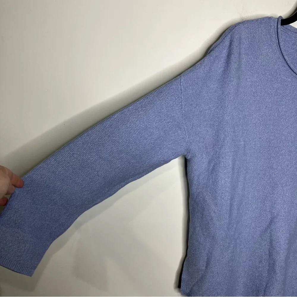 Barbour Mariner Knit relaxed fit sweater 100% cotton blue size 10 - Image 2