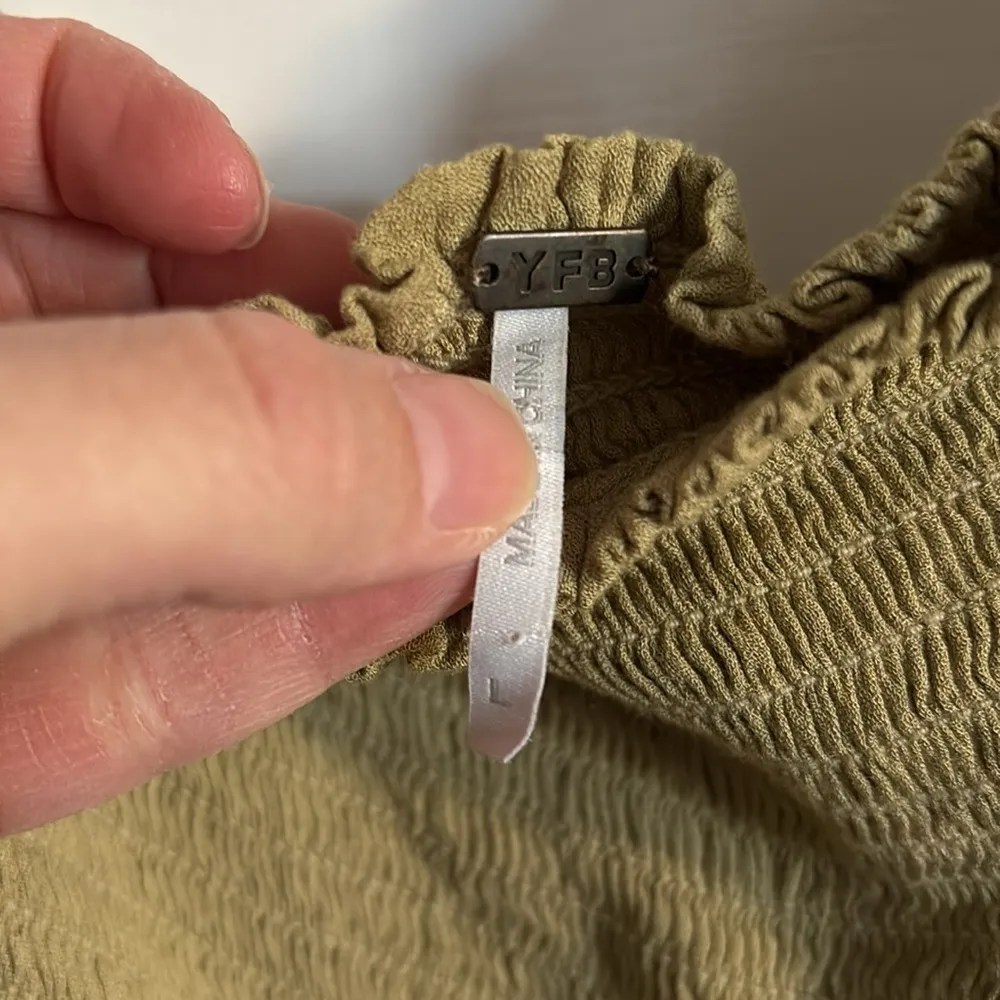 YBF (Young Fabulous & Broke) Sage Green Dress - Image 5