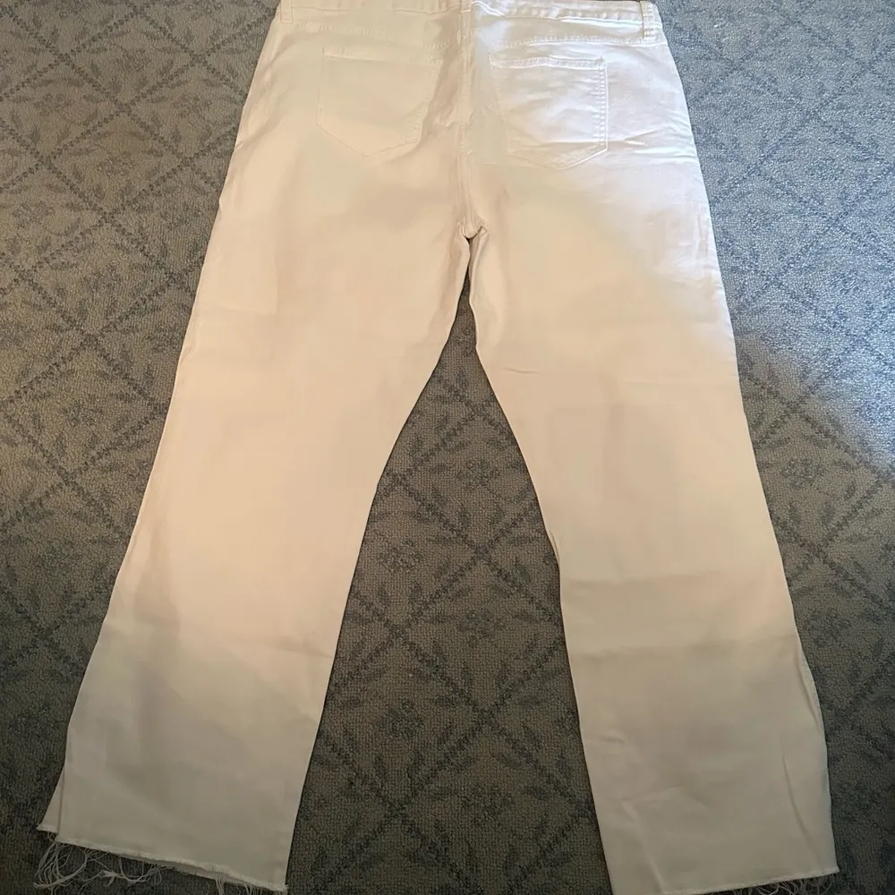 Joes Jeans high rise boot cropped raw hem size 33 current Lara euc 14 - Image 4