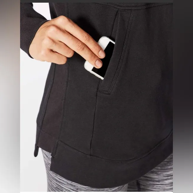 Lululemon‎ Black Press Pause Pullover Women’s Size 6 - Image 5