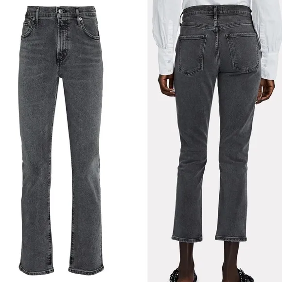 Agolde Toni Slim Straight leg Jeans Size 27 gray - Image 2