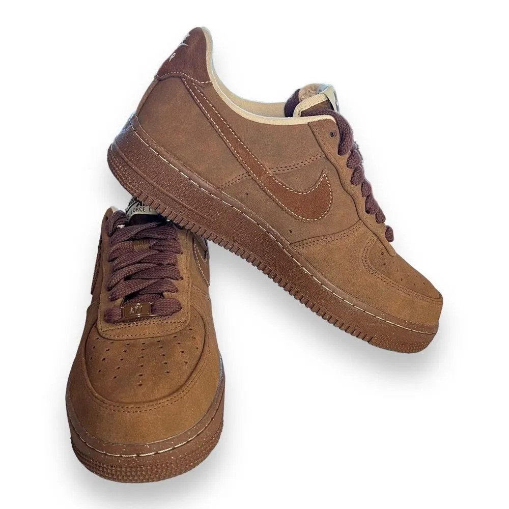 Nike Womens Air Force 1 Low Cacao Wow Size 9.5 FQ8901-259 - Image 3