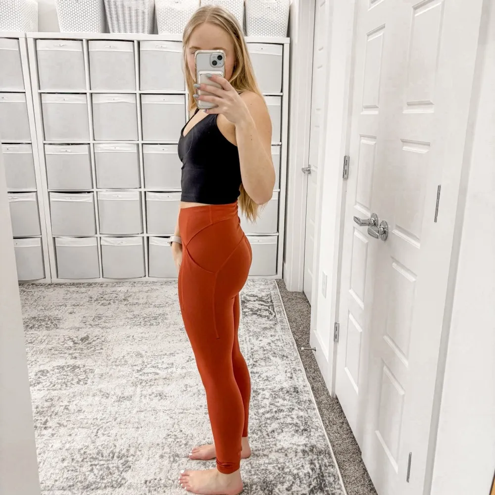 Lululemon Power Thru High Rise Tight Aztec Brick - Image 4