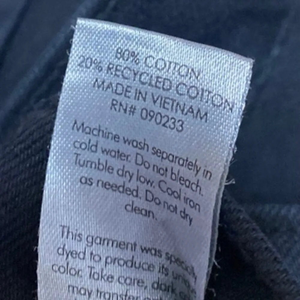 Pacsun Women's Black Distressed Wide Leg High Waist Baggy Denim Jeans Pants 27 - Image 6