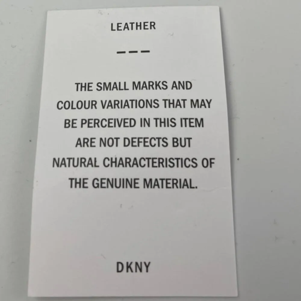 NEW DKNY Green Bryant Medium Leather Logo Keychain Shoulder Tote Handbag - Image 8