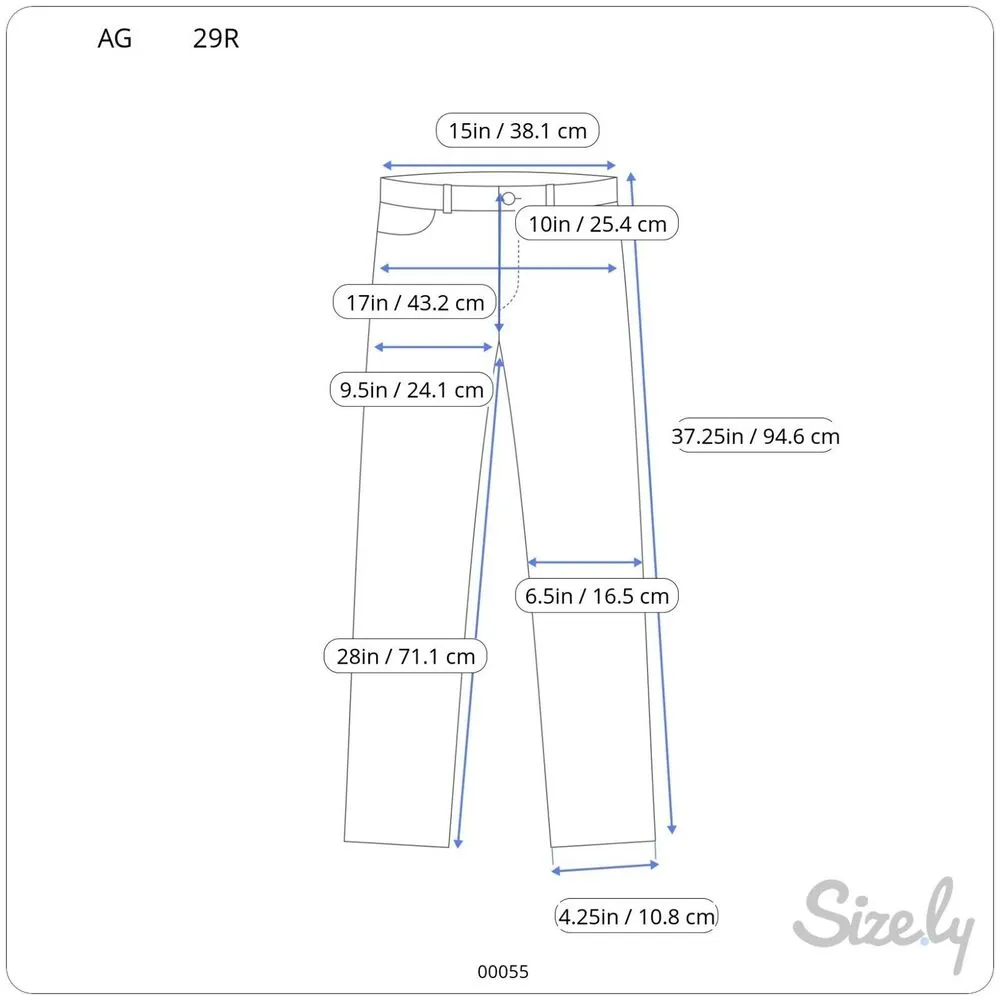 AG Adriano Goldschmied Womens Jeans Farrah Skinny Ankle Denim Distressed 29R - Image 8
