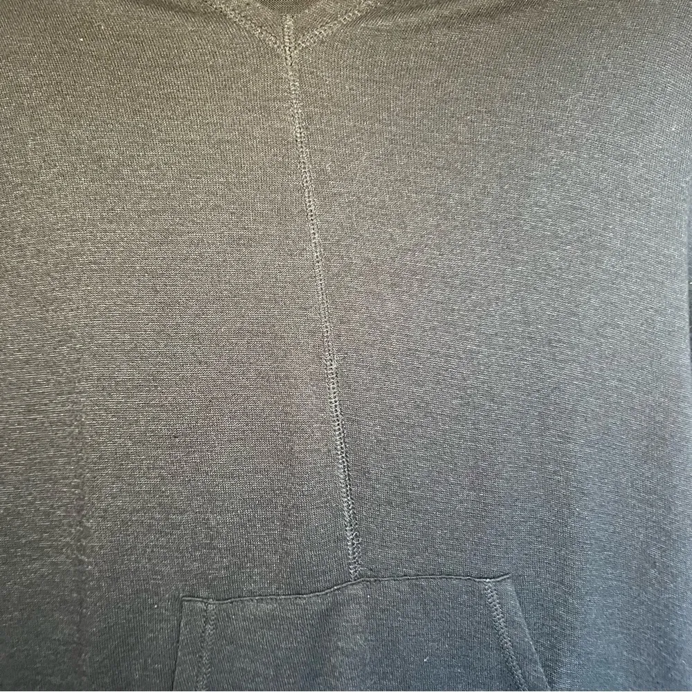 NWOT AnyBody Black Oversized Long Sleeve and Long Length Soft Hoodie - Image 8