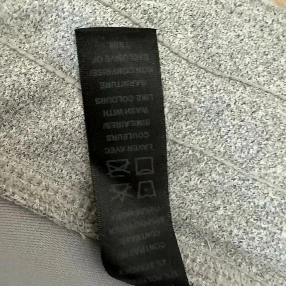 Kyodan Elastic Grey Waistband Built-in Shorts Zippered Pocket Skort Drawstring C - Image 10