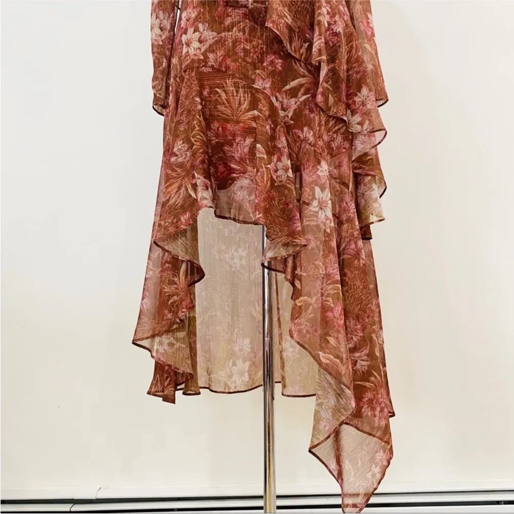 Marchesa Notte cocktail dress NWT Red Size 2 - Image 8