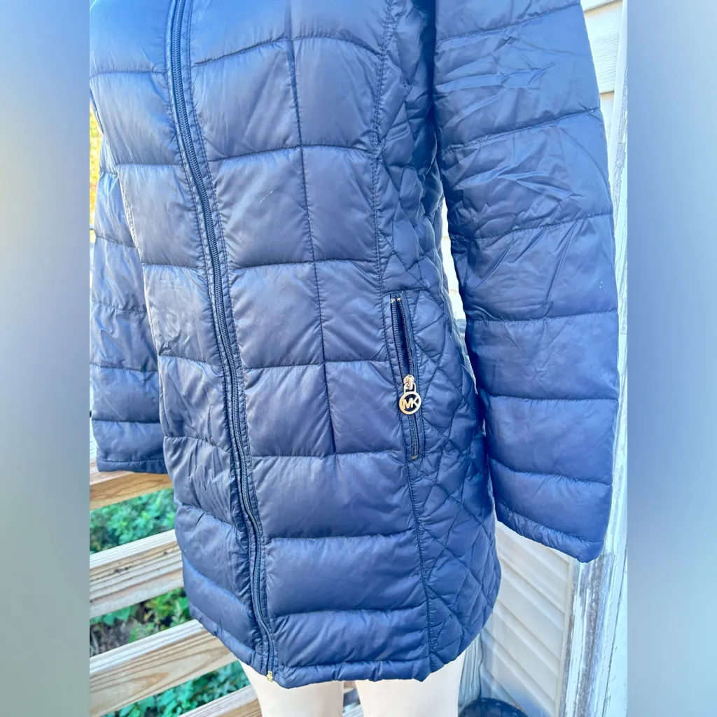 Michael KORS Packable Down FiLL Hooded Puffer Coat - Image 3