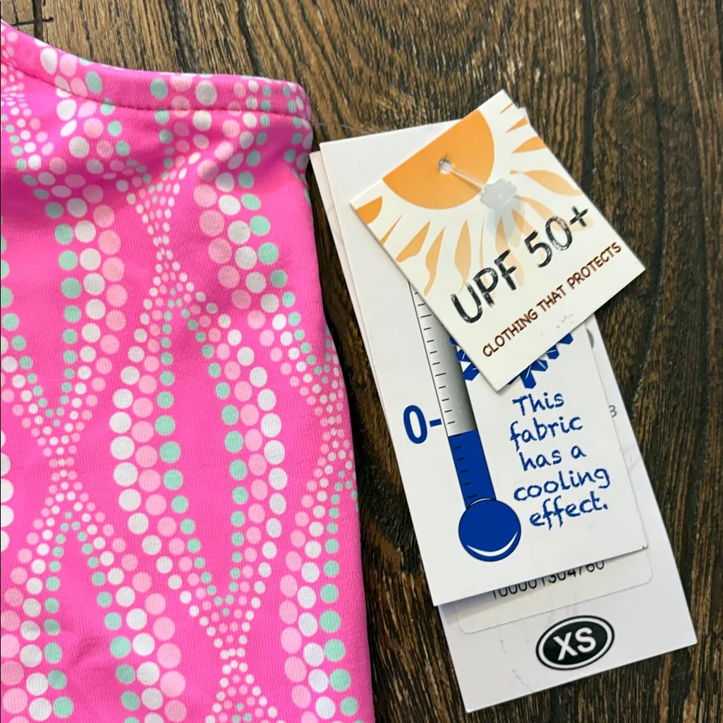 Lulu B Ruffle Neck Sleeveless Top Size XS Pink Dots NWT Coquette Cottagecore - Image 7