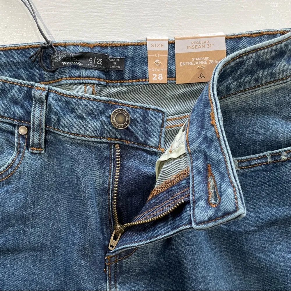 New  Sienna Skinny Jeans Stretch Denim True Blue Size 6 - Image 15