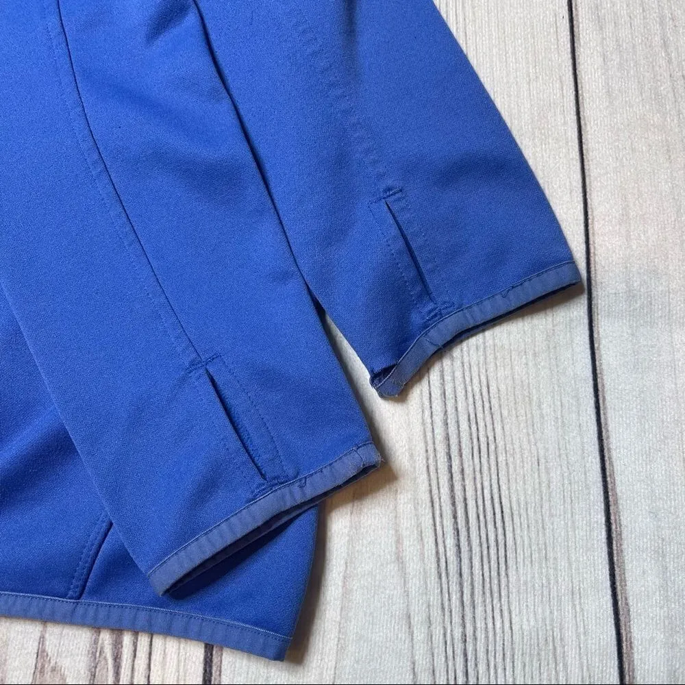 The North Face Blue Logo Pullover Hoodie Sweatshirt Women’s Sz Medium Pocket - Image 7