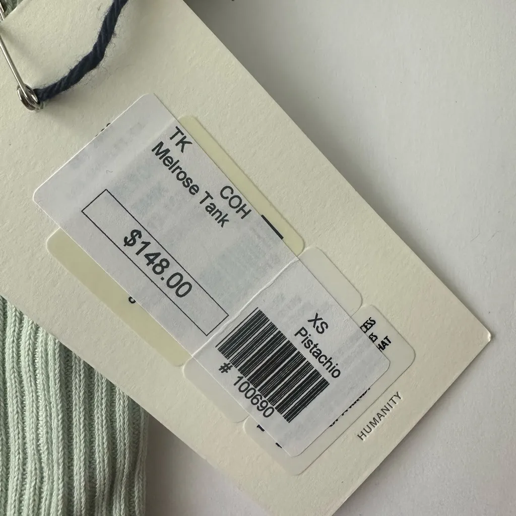 Citizens of Humanity - Melrose Tank in pistachio color - Image 4