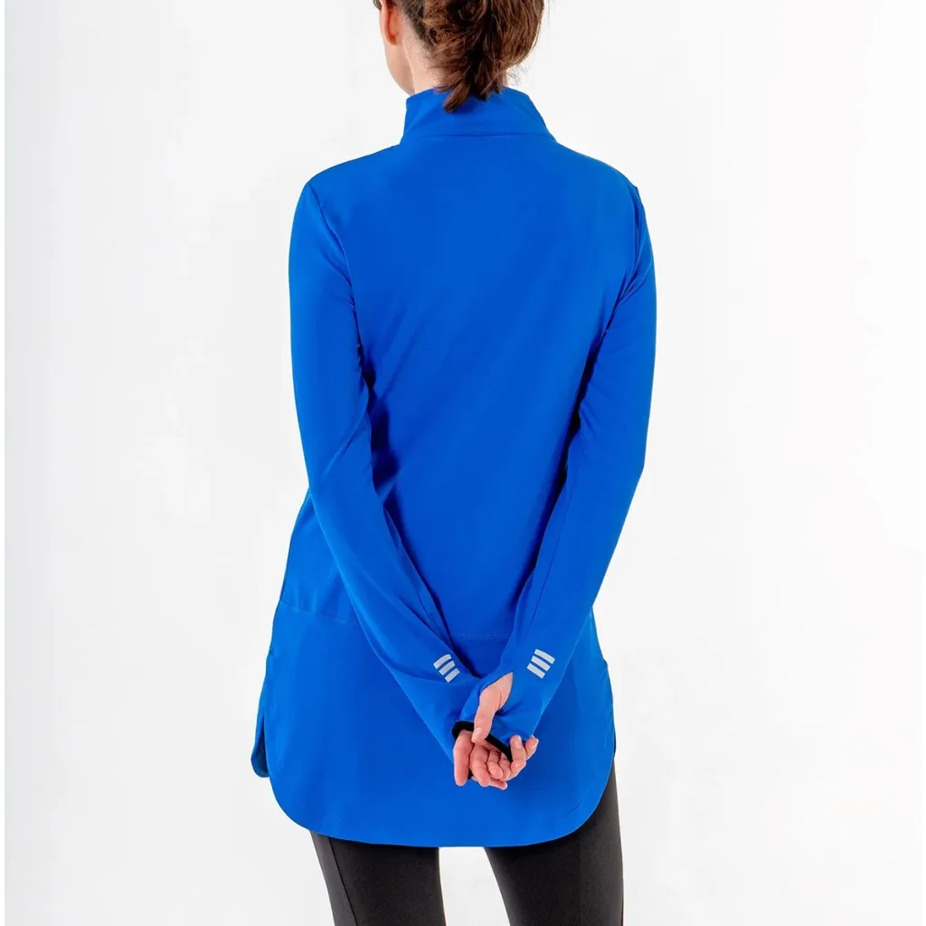 Veil Spark Half Zip Blue Size XS - Image 16