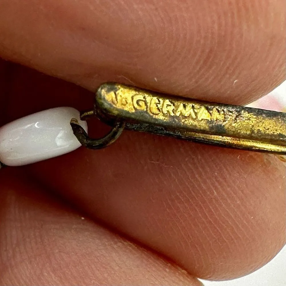 Vintage seashell and pink beaded choker necklace - Image 6