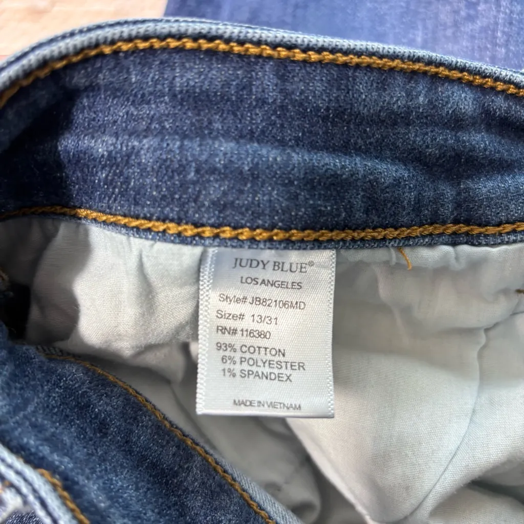 Judy Blue Skinny‎ Fit Blue Jeans Style #JB82106MD - Image 8