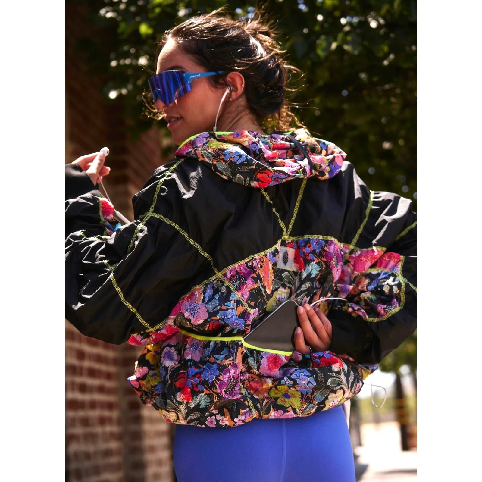 Free People Happy Camper Pullover Free Throw Floral size S - Image 3