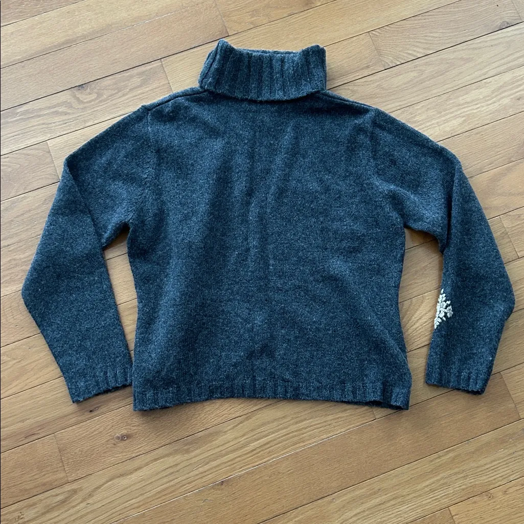 Sonoma Snowflake Turtleneck Sweater - Image 7