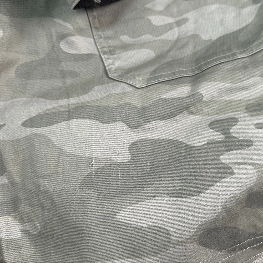 Democracy Shorts 24W Army Green Camo Camouflage Cargo Ab Technology Curvy New - Image 10