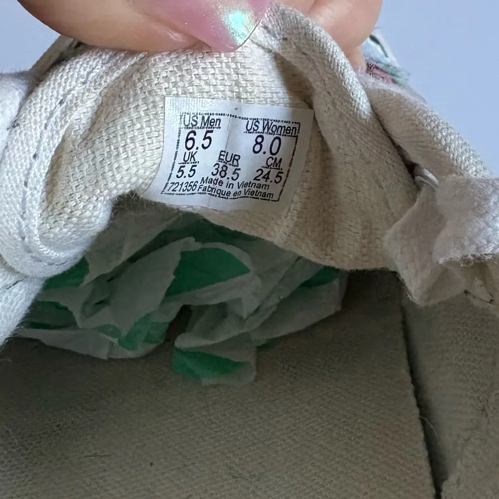 Vans Authentic Platform Woven Foral Sneaker 8 - Image 8